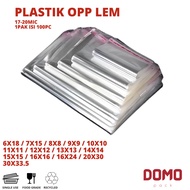 OPP Plastic Glue/Seal / OPP Bread Plastic 8x8 / 9x9 / 10x10 / 15x15 / 6x18