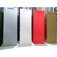 Plain gift bag paper bag size 12X36X9 cm