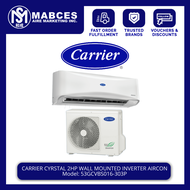 Carrier 2HP "Crystal 2" Wall Mounted Inverter Aircon 53GCVBS016-303P
