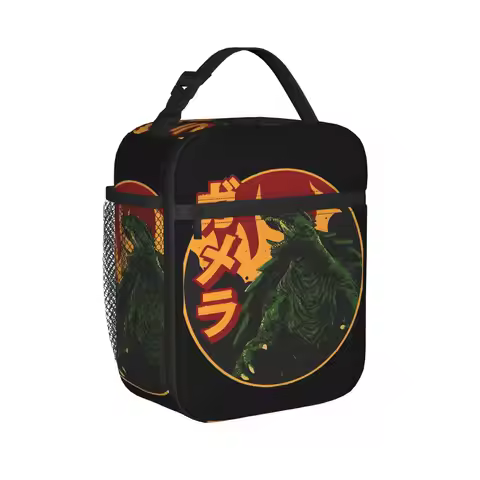 Giant Monster Gamera Insulated Lunch Bag High Capacity Godzillaed Lunch Container Cooler Bag Lunch B