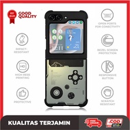 Custom Case Samsung Z Flip 6 5 4 3, Z Fold 6 5 4 3 5G Gameboy AE3195 Hardcase A13