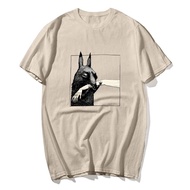 Funny Creature Bite Hand T Shirt Animal Lover Tshirt Crewneck Cotton Short Sleeve Tshirt Man Clothes