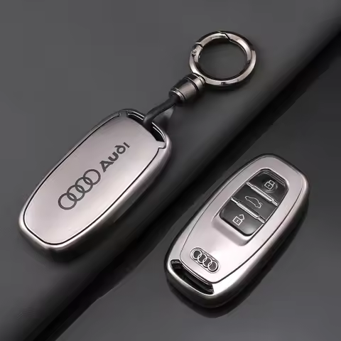 Car Key Case Fob Remote Protector Shell For Audi Q1 Q2 Q3 Q4 Q5 Q6 Q7 Q8 A1 A2 A3 A4 A5 A6 A7 A8 TT 