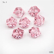 100PCS Plastic Gems Ice Grains Colorful Stones Children Jewels Acrylic Jewels Ice Counter Crystal Di