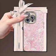 High quality floral pattern soft case, suitable for iPhone 17 16 15 14 13 12 11 Pro Max 7 8 Plus X X