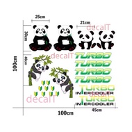 Panda Truck Sticker. Panda Truck Sticker
