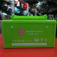 BATTERY YTZ10S-BS SEALED MAINTENANCE FREE ( VULCAN-S/MT-09/MT'07/CBR600/KTM690)