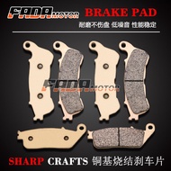 Suitable for Honda Big Shark DN-01 NSA700/A NT700 Metal Keto Base Sintering Front Rear Brake Pads/Le
