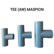MURAH Maspion Tee T 1/2" 3/4" 1" PVC Sambungan Pipa PVC Fitting Pipa PVC / Tee T Maspion Sambungan P