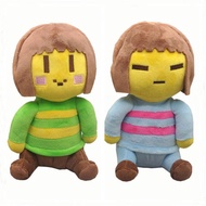 2 cái/lốc 23Cm Undertale Chara & Frisk búp bê vải nhung Đáng Yêu Undertale Cô Gái Đồ chơi nhồi bông