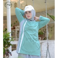 Women's Muslim tunic sports tops 02/women's sports t-shirts