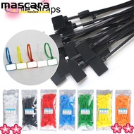 MARA 100pcs Cable Tag Easy Mark Tag Labels Markers Mesh Wire Marker Colorful Tag