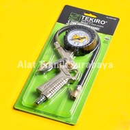 AIR CHUCK 3 FUNGTION AU-PG1405 TEKIRO TIRE INFLATOR TIRE PRESSURE PRESSURE GAUGE 3 FUNCTION FUNCTION