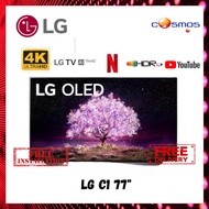 LG 77 Inch C1 4K Smart SELF-LIT OLED TV With AI ThinQ® (2021) LG-OLED77C1PTB