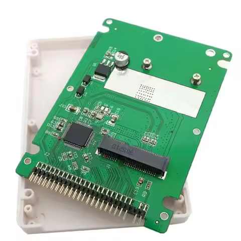 618 Mega Sale MSATA Mini PCI-E SATA SSD to IDE 44Pinto 2.5 Inch IDE 44pin 2.5 Inch Hard Disk Case En