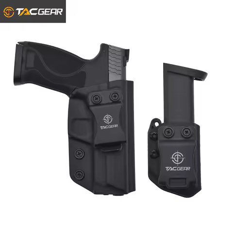 TACGEAR Pistol Gun Holster Magazine Carrier Mag Pouch for Smith & Wesson M&P9 M&P40 M1.0 M2.0 4 4.22