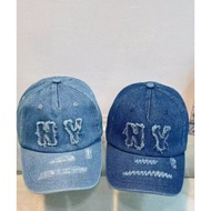 Denim Jeans Baseball Cap Men's Hat/ Wanita