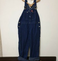 DICKIES 吊帶褲 大尺碼 Made in USA 復古Vintage
