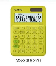 深水埗 有門市全新行貨 1年保養/CASIO/卡西歐/卡西欧 計數機 計算機 scientific calculator  MS-20UC-BU MS-20UC-GN MS-20UC-LB MS-20