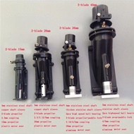 15mm 26mm 40mm 1pcs Water Jet Boat Pump Spray Water Thruster 2-Blade/3-Blade Propellers w/Coupling S