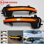 LED Dynamic Turn Signal Side Mirror Sequential Light Flashing Indicator Blinker Lamps 2pcs For Toyot