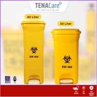 Biohazard Paddle Bin / Yellow Paddle Bin (30L/40L)