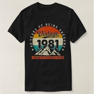Birthday Vintage Made In 1981 T-Shirt
