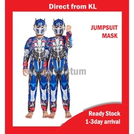 💥Ready Stock New Optimus Prime Transformers Costume Kids Kostum kanak-kanak Malaysia Budak Superhero Jumpsuit Halloween