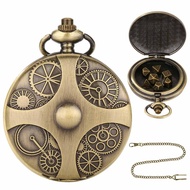 Dungeons And Dragons Metal Miniature dice set Steam punk Pocket Watch case