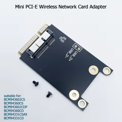 Wireless card BCM94360CD BCM94331CSAX to mini PCI-E adapter board for Mac pro Air