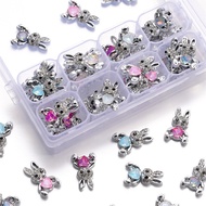 St.kunkka Alloy Dot Diamond Rabbit Pendant diy Necklace Clothing Jewelry Accessories