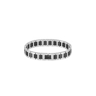 Lacoste METROPOLE Men's Bracelet STAINLESS STEEL & IONIC PLATED BLACK STEEL Strap -  Dial 2040418