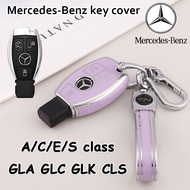 Mercedes Benz 3 Buttons key cover for  Mercedes-Benz A/C/E/S/GLA/GLB/GLC/GLE/GLS/G/AMG remote key ca