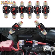 TOPTOOL DC Resettable Circuit Breaker, 60A 50A 40A 30A Resettable Insurance Self Recovery Circuit Br