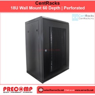 CentRacks 18U (60cm x 85cm x 60cm) Wall Mount Server Rack (CM18UB600/CP18UB600)