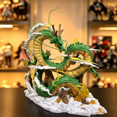 Dragon Ball GK - The Great Dragon and Little Goku - The Wish-Granting Dragon Model Is Suitable as a 