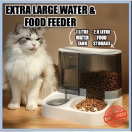 Zooper 2.8L Automatic Cat Dog Feeders Bekas Makanan Kucing Besar Pet Bowls Cat Bowls Pet feeder Tempat Makanan Kucing