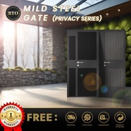 Mild Steel Main Gate, HDB Gate, BTO Resale Gate, Privacy Gate - BTO Door Pte Ltd.