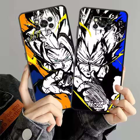 Anime Japan DBZ Case for Xiaomi Poco F8 F1 C71 X3 X4 X5 X7 Pro C61 M3 M4 M7 Pro M5 C75 C50 F3 Funda 