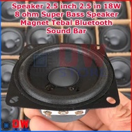 Beli Speaker 2.5 Inch 2.5In 2.5 In 18W 8Ohm Bluetooth Bass Speaker ⍟ ❗