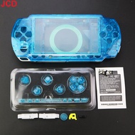 JCD 1set Full Housing Shell Cover Case For PSP1000 PSP 1000 Console With Button Case Shell Housing C