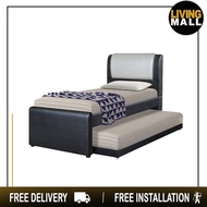 Living Mall Riella Single/Super Single Pull Out Bed Frame with Mattress