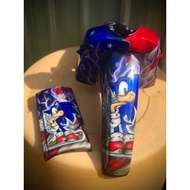 MUDGUARD EX5 + HORN COVER EX5 AIRBRUSH SONIC DESIGN (COMBO PACK)