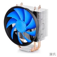[快速出貨]九州風神玄冰300 cpu散熱器靜音1155熱管電腦CPU風扇玄冰智能版