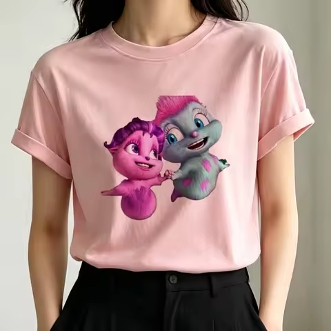Bibble t shirt female cute alternative graphic scene clearance sales shirt streetwear meme Retro man