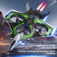 Crash-Resistant RC Quadcopter Drone | Fighter Jet Style Airplane Toy | Durable Kids RC Aircraft