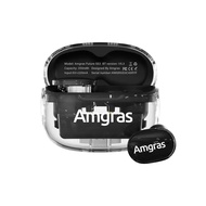 Amgras Future SE2 Earbud Tanpa Wayar Lutsinar untuk Permainan dengan Pengurangan Bunyi ENC 5.3 Bluet