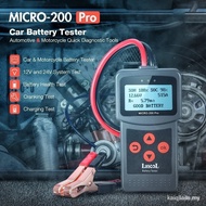 【In stock】InStocks Lancol Factory Micro200 Pro Car Battery Tester Analyzer 12V 40-2000CCA Lead Acid 