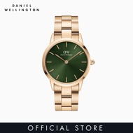 Daniel Wellington Iconic Link Emerald Watch 28/32/36mm Rose gold - Green dial - Watch for women and men - Unisex watch - DW official - Fashion watch