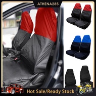 Athena_2Pcs Waterproof Universal Car Auto Van Heavy Duty Protector Seat Cover Case